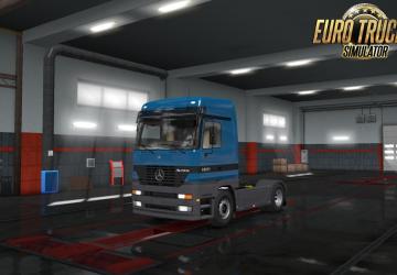 Мод Mercedes Actros MP1 и MP 2 Edited версия 1.1 для Euro Truck Simulator 2 (v1.32.x, - 1.34.x)