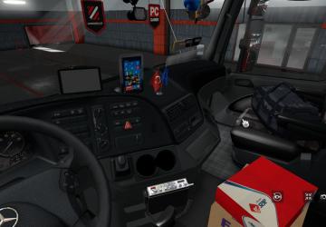 Мод Mercedes Actros MP2 версия 1.0 для Euro Truck Simulator 2 (v1.31.x, 1.32.x)