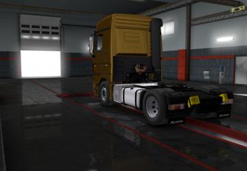 Мод Mercedes Actros MP2 версия 3.1 для Euro Truck Simulator 2 (v1.32.x)