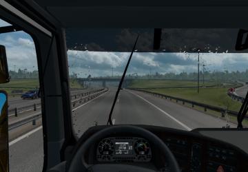 Мод Mercedes Actros MP2 версия 3.2 для Euro Truck Simulator 2 (v1.32.x, - 1.34.x)