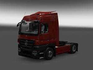 Мод Mercedes-Benz Actros MP3 Reworked версия 1.6 для Euro Truck Simulator 2 (v1.25.x, 1.26.x)
