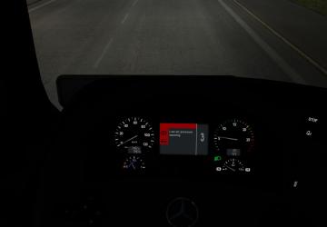 Мод Mercedes-Benz Actros MP3 Reworked версия 2.3 для Euro Truck Simulator 2 (v1.31.x)