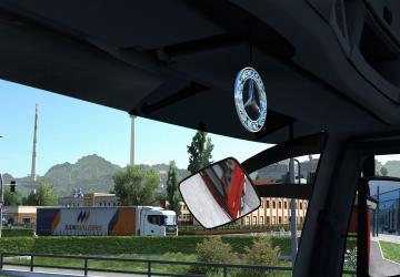 Мод Mercedes-Benz Actros MP3 Reworked версия 3.5 для Euro Truck Simulator 2 (v1.39.x)