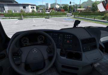 Мод Mercedes-Benz Actros MP3 Reworked версия 3.5 для Euro Truck Simulator 2 (v1.39.x)