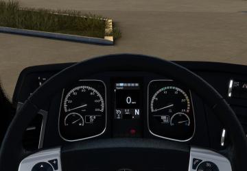 Мод Mercedes Actros MP4 Improved Dashboard версия 1.3 для Euro Truck Simulator 2 (v1.48.x)