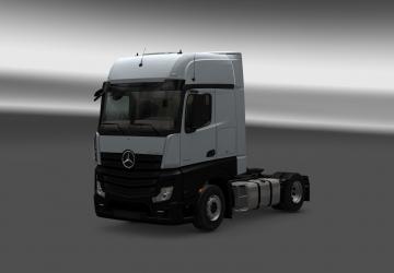 Мод Mercedes Actros MP4 Reworked версия 1.4 для Euro Truck Simulator 2 (v1.31.x, 1.32.x)