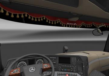 Мод Mercedes Actros MP4 Reworked версия 1.9 для Euro Truck Simulator 2 (v1.36.x)