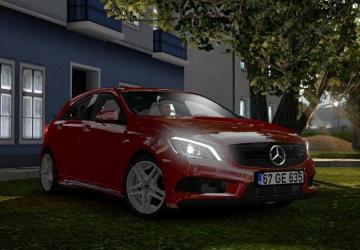 Мод Mercedes Benz A45 версия 1.0 для Euro Truck Simulator 2 (v1.28.x, - 1.32.x)