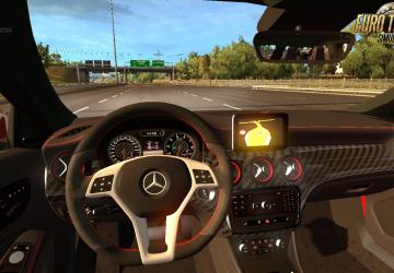 Мод Mercedes Benz A45 версия 1.1 для Euro Truck Simulator 2 (v1.32.x, 1.33.x)