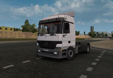 Мод Mercedes Benz Actros MP1 Low версия 1.1 для Euro Truck Simulator 2 (v1.35.x, 1.36.x)