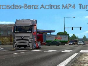 Мод Mercedes-Benz Actros MP4 Tuned версия 1.0 для Euro Truck Simulator 2 (v1.28.x, 1.30.x)