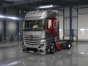 Мод Mercedes-Benz Actros MP4 Tuned версия 1.0 для Euro Truck Simulator 2 (v1.28.x, 1.30.x)