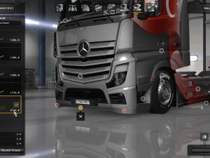 Мод Mercedes-Benz Actros MP4 Tuned версия 1.0 для Euro Truck Simulator 2 (v1.28.x, 1.30.x)