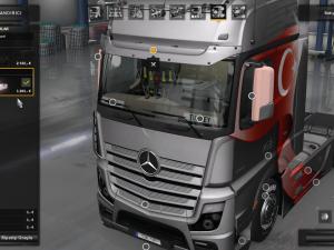 Мод Mercedes-Benz Actros MP4 Tuned версия 1.0 для Euro Truck Simulator 2 (v1.28.x, 1.30.x)