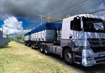 Мод Mercedes Benz Axor 2009/2012/2019 версия 2.5 для Euro Truck Simulator 2 (v1.42.x, - 1.44.x)