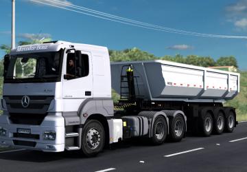 Мод Mercedes Benz Axor 2009/2012/2019 версия 2.5 для Euro Truck Simulator 2 (v1.42.x, - 1.44.x)