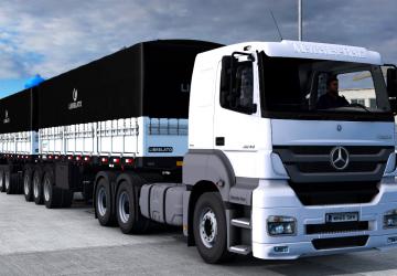 Мод Mercedes Benz Axor 2009/2012/2019 версия 2.5 для Euro Truck Simulator 2 (v1.42.x, - 1.44.x)