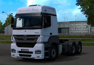 Мод Mercedes Benz Axor 2009/2012/2019 версия 2.5 для Euro Truck Simulator 2 (v1.42.x, - 1.44.x)