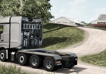 Мод Mercedes-Benz Big Stars Actros/Arocs SLT версия 1.5.3.2 для Euro Truck Simulator 2 (v1.32.x)