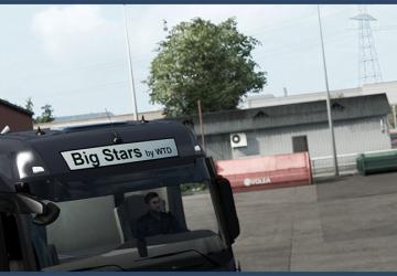 Мод Mercedes-Benz Big Stars Actros/Arocs SLT версия 1.5.3 для Euro Truck Simulator 2 (v1.31.x)