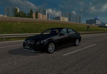 Мод Mercedes-Benz W212 E63 AMG версия 1.1 для Euro Truck Simulator 2 (v1.31.x)