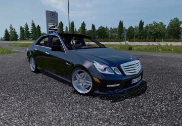 Мод Mercedes Benz E63 AMG версия 1.0 для Euro Truck Simulator 2 (v1.31.x, - 1.35.x)