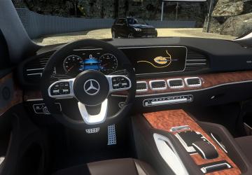 Мод Mercedes-Benz GLE-Class версия 1.1 для Euro Truck Simulator 2 (v1.43.x)