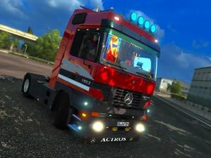 Мод Mercedes-Benz MP1 Reworked версия 1.0 для Euro Truck Simulator 2 (v1.25.x, 1.26.x)