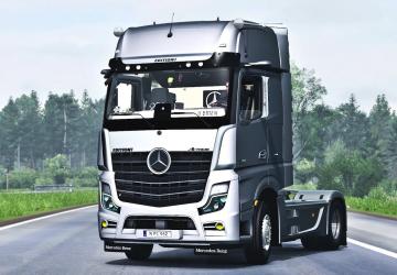 Мод Mercedes Benz New Actros 2019 версия 1.2 для Euro Truck Simulator 2 (v1.37.x, 1.38.x)