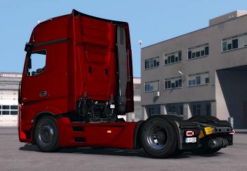 Мод Mercedes Benz New Actros 2019 версия 2.0.0 Fix для Euro Truck Simulator 2 (v1.49.x)