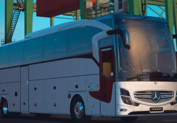 Мод Mercedes Benz New Travego 16 SHD версия 1.0 для Euro Truck Simulator 2 (v1.44.x)