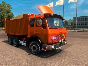 Мод Mercedes Benz NG 1632 Самосвал версия 1.0 для Euro Truck Simulator 2 (v1.26-1.27.x)