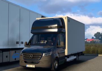 Мод Mercedes-Benz Sprinter Tourer Megamod версия 1.2 для Euro Truck Simulator 2 (v1.54.x)