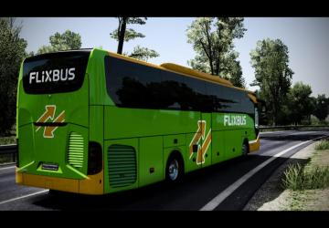 Мод Mercedes Benz Tourismo 16 RHD 2018 версия 1.0 для Euro Truck Simulator 2 (v1.39.x)