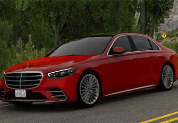 Мод Mercedes-Benz W223 S-Class версия 1.8 для Euro Truck Simulator 2 (v1.54.x)