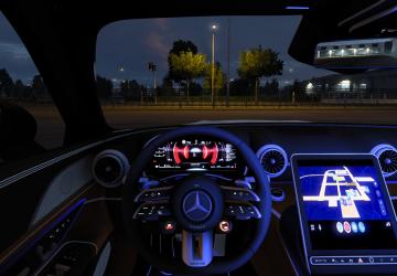 Мод Mercedes SL63 AMG 2023 версия 1.3 для Euro Truck Simulator 2 (v1.50.x)