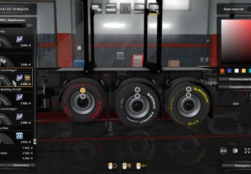 Мод Michelin DLC Trailer Tires версия 1.0 для Euro Truck Simulator 2 (v1.32.x, - 1.35.x)