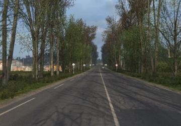 Мод Late Autumn/Mild Winter версия 3.0 для Euro Truck Simulator 2 (v1.32.x)