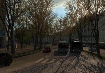 Мод Late Autumn/Mild Winter версия 3.1 для Euro Truck Simulator 2 (v1.32.x)