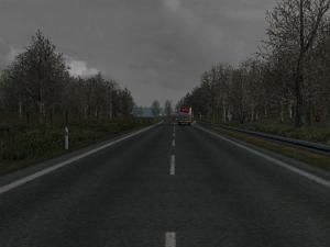 Мод Late Autumn/Mild Winter версия 2.6 для Euro Truck Simulator 2 (v1.27.x)