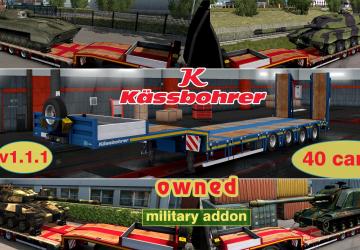 Мод Military addon for Kassbohrer LB4E версия 1.1.1 для Euro Truck Simulator 2 (v1.35.x, 1.36.x)