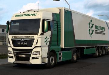 Мод MIRALIZ Transport версия 1.0 для Euro Truck Simulator 2 (v1.46)