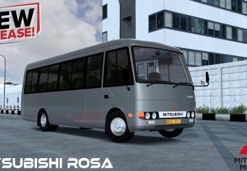 Мод Mitsubishi Rosa версия 1.0 для Euro Truck Simulator 2 (v1.51.x, - 1.55.x)