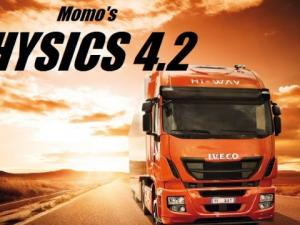 Мод Momo`s Physics версия 4.2.10 для Euro Truck Simulator 2 (v1.28)