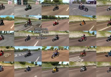 Мод Motorcycle Traffic Pack версия 3.6 для Euro Truck Simulator 2 (v1.35.x)