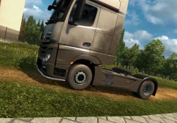 Мод Muddy Dirty Tyres версия 1.2 для Euro Truck Simulator 2 (v1.31.x)