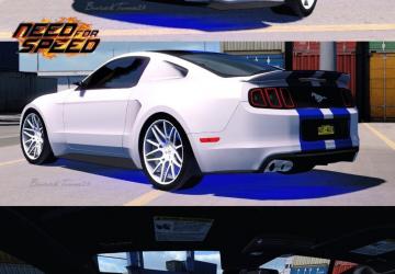 Мод Ford Mustang «Need For Speed» версия 09.09.18 для Euro Truck Simulator 2 (v1.31.x, - 1.34.x)
