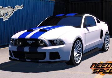Мод Ford Mustang «Need For Speed» версия 30.05.19 для Euro Truck Simulator 2 (v1.35.x)