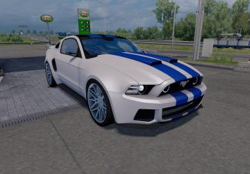 Мод Ford Mustang «Need For Speed» версия 30.05.19 для Euro Truck Simulator 2 (v1.35.x)