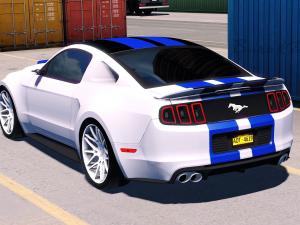 Мод Ford Mustang «Need For Speed» версия 1.0 для Euro Truck Simulator 2 (v1.28-1.30.x)